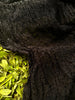Black Textured Linen Fabric By The Yard Natural Fabrics.