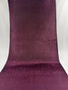 Damson Colour Silk Moire Home Textile Interior Fabrics, Watermark Pattern.