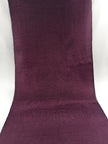 Damson Colour Silk Moire Home Textile Interior Fabrics, Watermark Pattern.