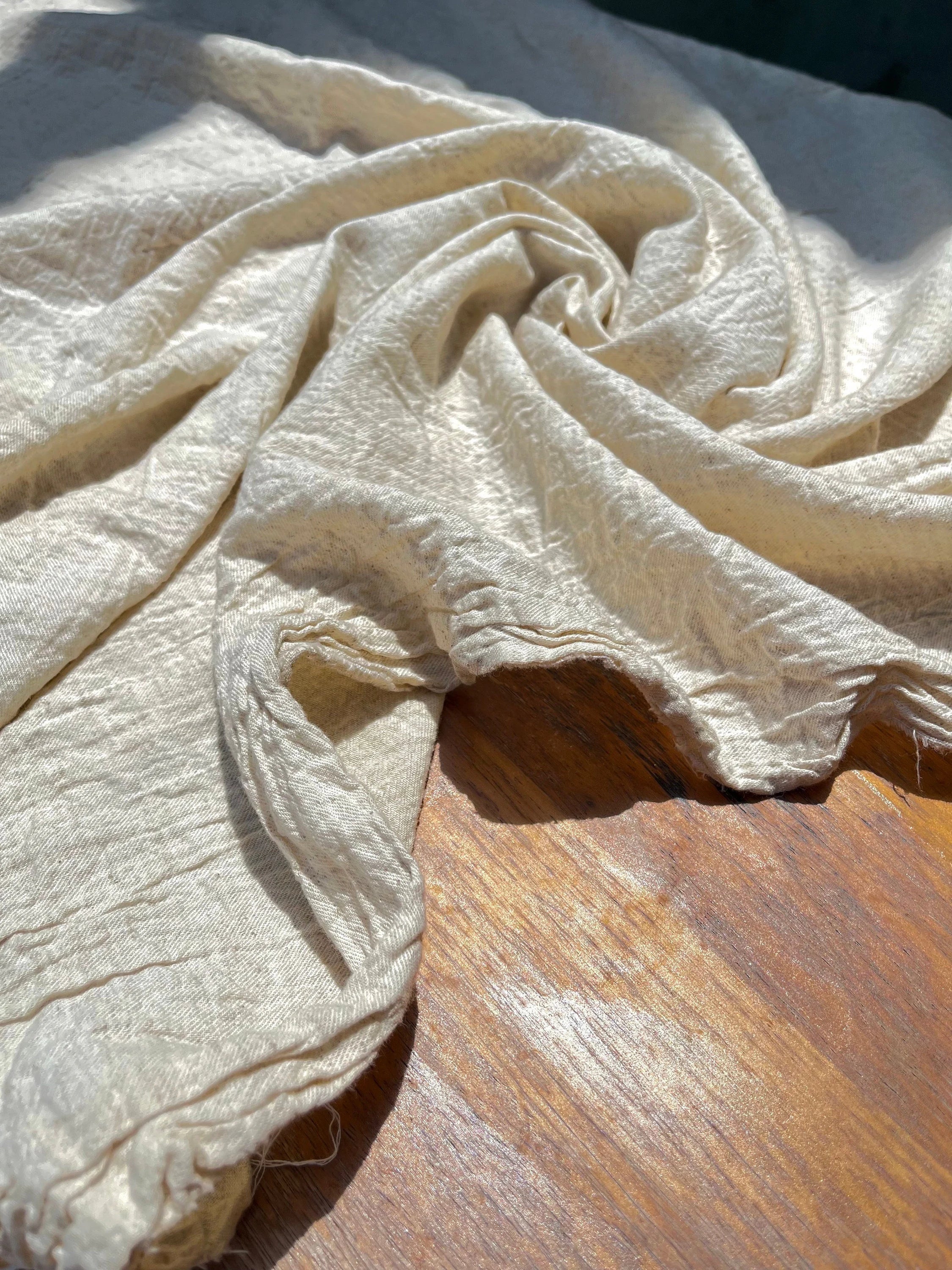 Linen Fabric By The Yard, Organic Cotton Fabric.