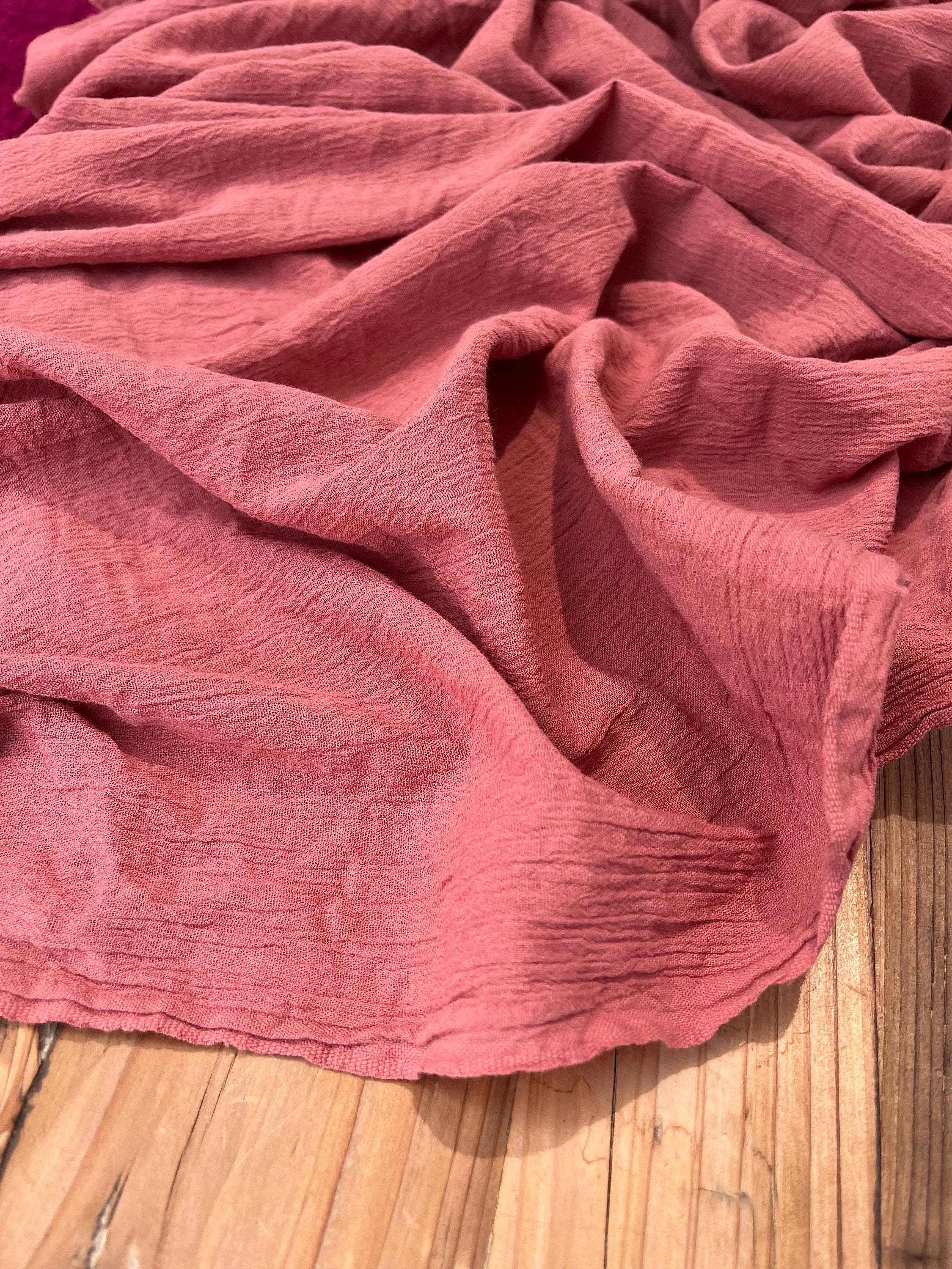 Crinkle Sile Cloth Fabric, Multi Color Options Available.
