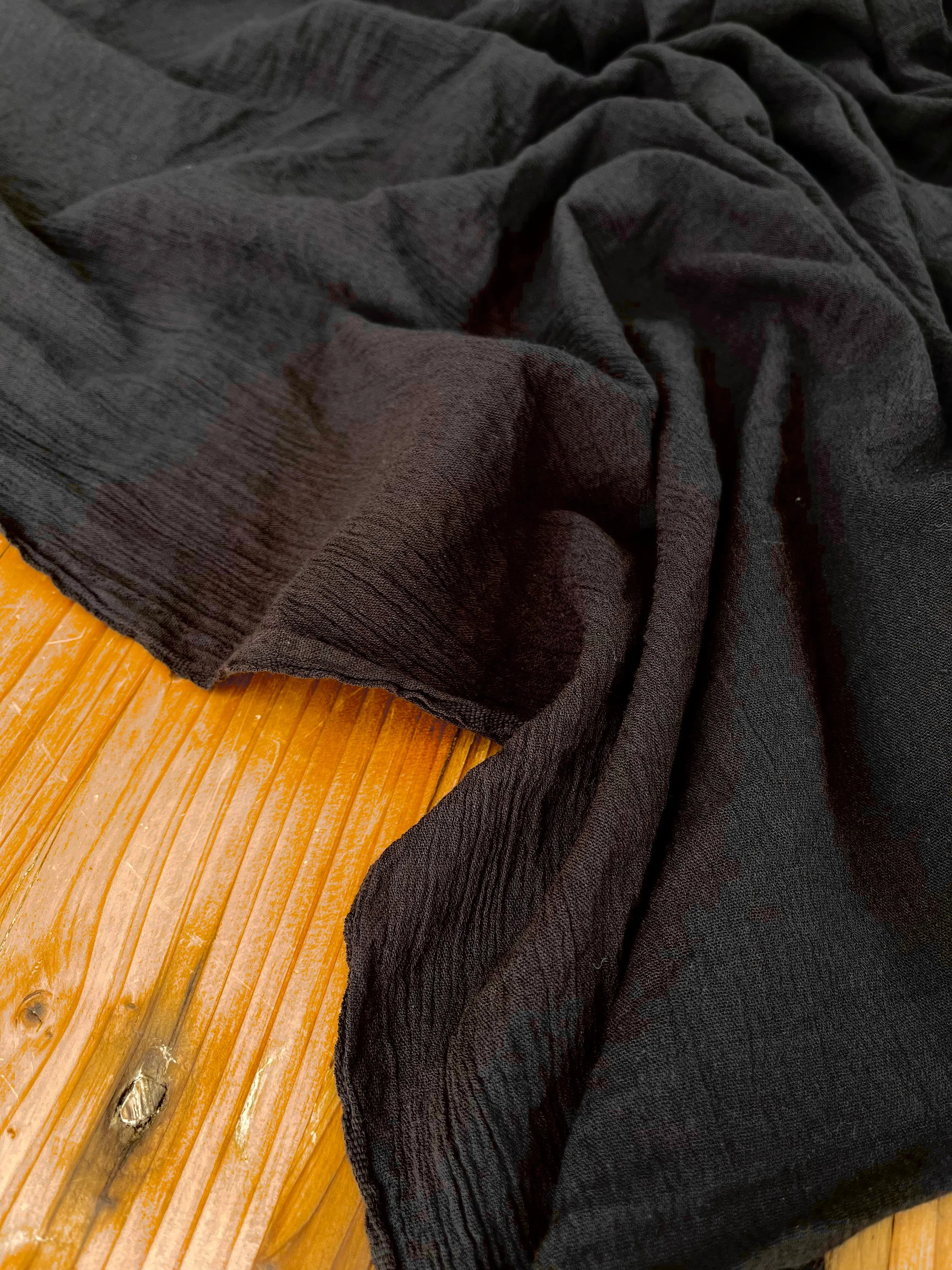 Crinkle Sile Cloth Fabric, Multi Color Options Available.