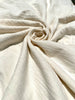 Muslin Fabric By The Yard - Blue White Stripes - Undyed Natural Option