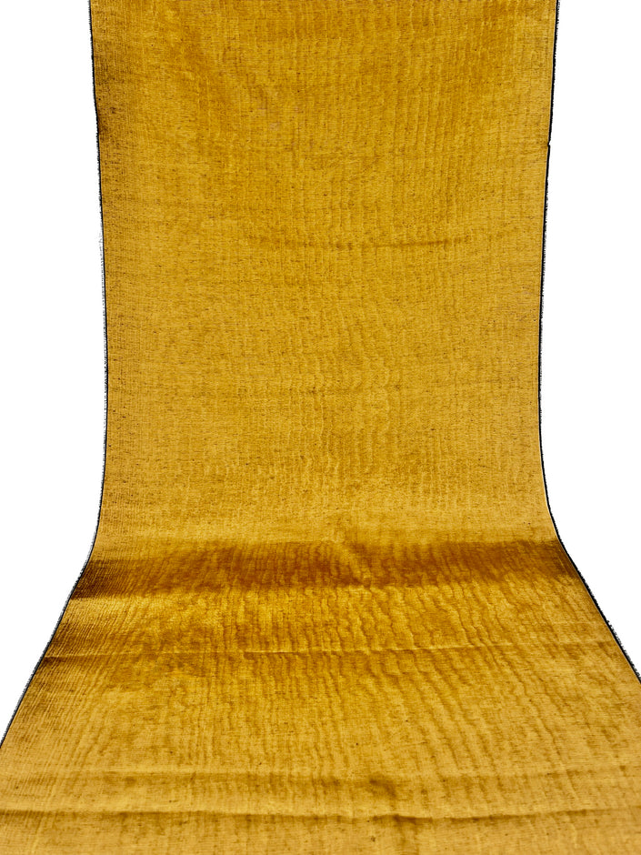 Warm Gold Luxurious Silk Upholstery For Ottoman Headboard, Home Textile Interior Fabrics.