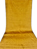 Warm Gold Luxurious Silk Upholstery For Ottoman Headboard, Home Textile Interior Fabrics.