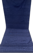 Dark Blue Silk Fabric, Moire Silk Fabric, Silk By The Yard. Watermark Pattern.