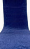 Dark Blue Silk Fabric, Moire Silk Fabric, Silk By The Yard. Watermark Pattern.
