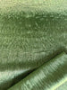 Green Silk Fabric, Moire Silk Fabric, Silk By The Yard. Watermark Pattern.