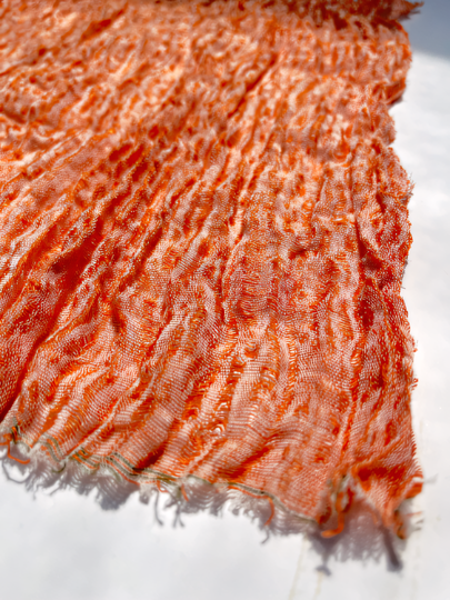 Benzersiz Doğal Kumaşlar: Şık, Şeffaf ve Dokulu Pamuklu Keten Karışımı | Yaz Kreasyonlarınız İçin 3D Dokulu Kaliteli Özel Kumaşlar.