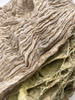 Camel Unique Natural Sheer, Textured Cotton Linen Mix Special Fabrics.