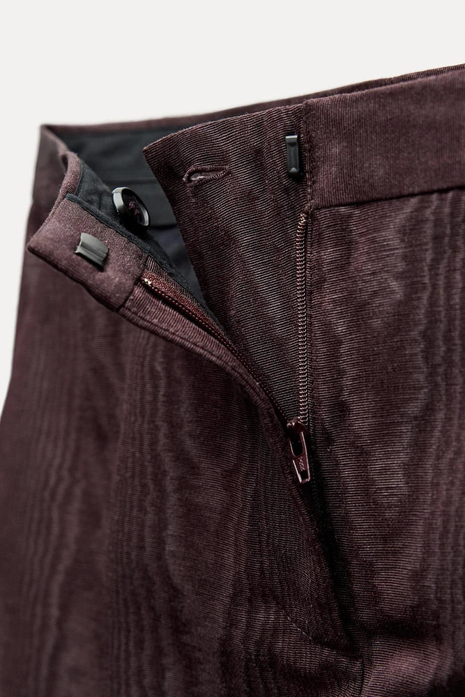 Osmanlı Başlık İçin Kahverengi Lüks İpek Döşeme, Ev Tekstili İç Mekan Kumaşları: Yastık Kılıfları, Kimono Esintili Tasarımlar, Filigran Desenleri.