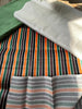 Multicolour Stripes Satin Silk Weave, Home Textile Interior Fabrics.