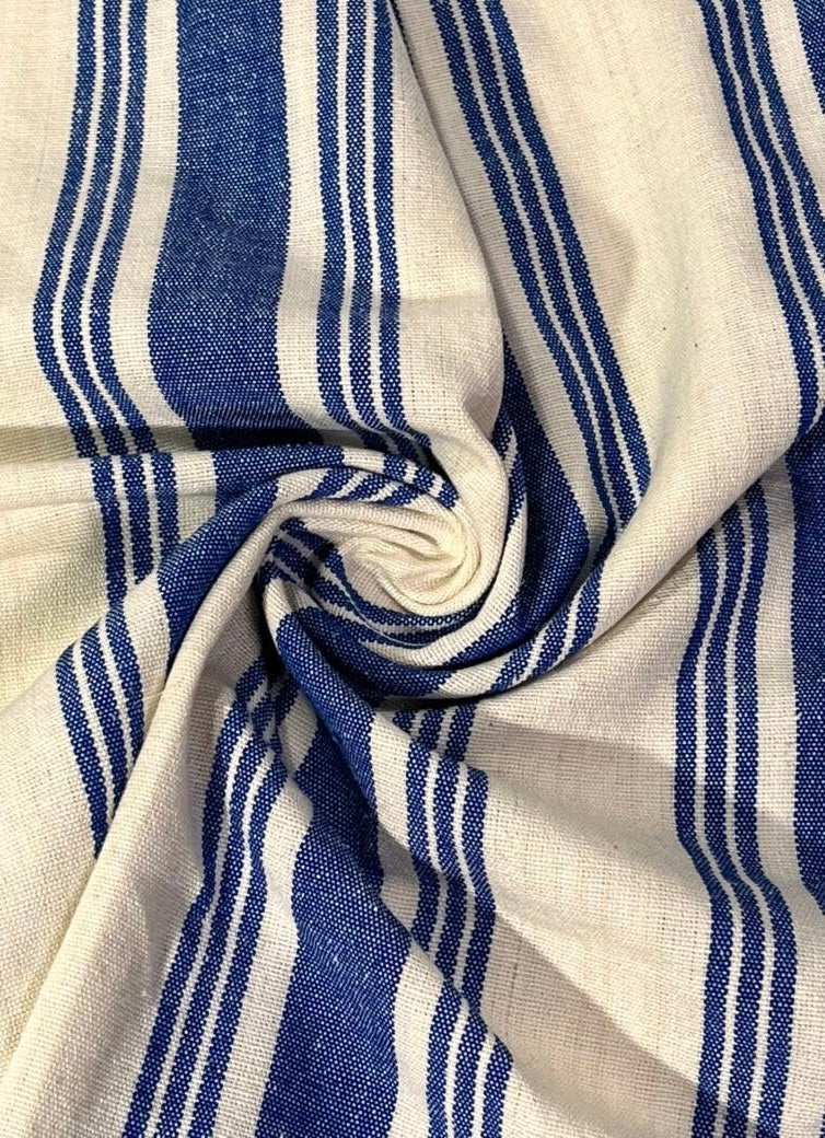 Heavy Weight Softened Linen Cotton Fabric By The Yard