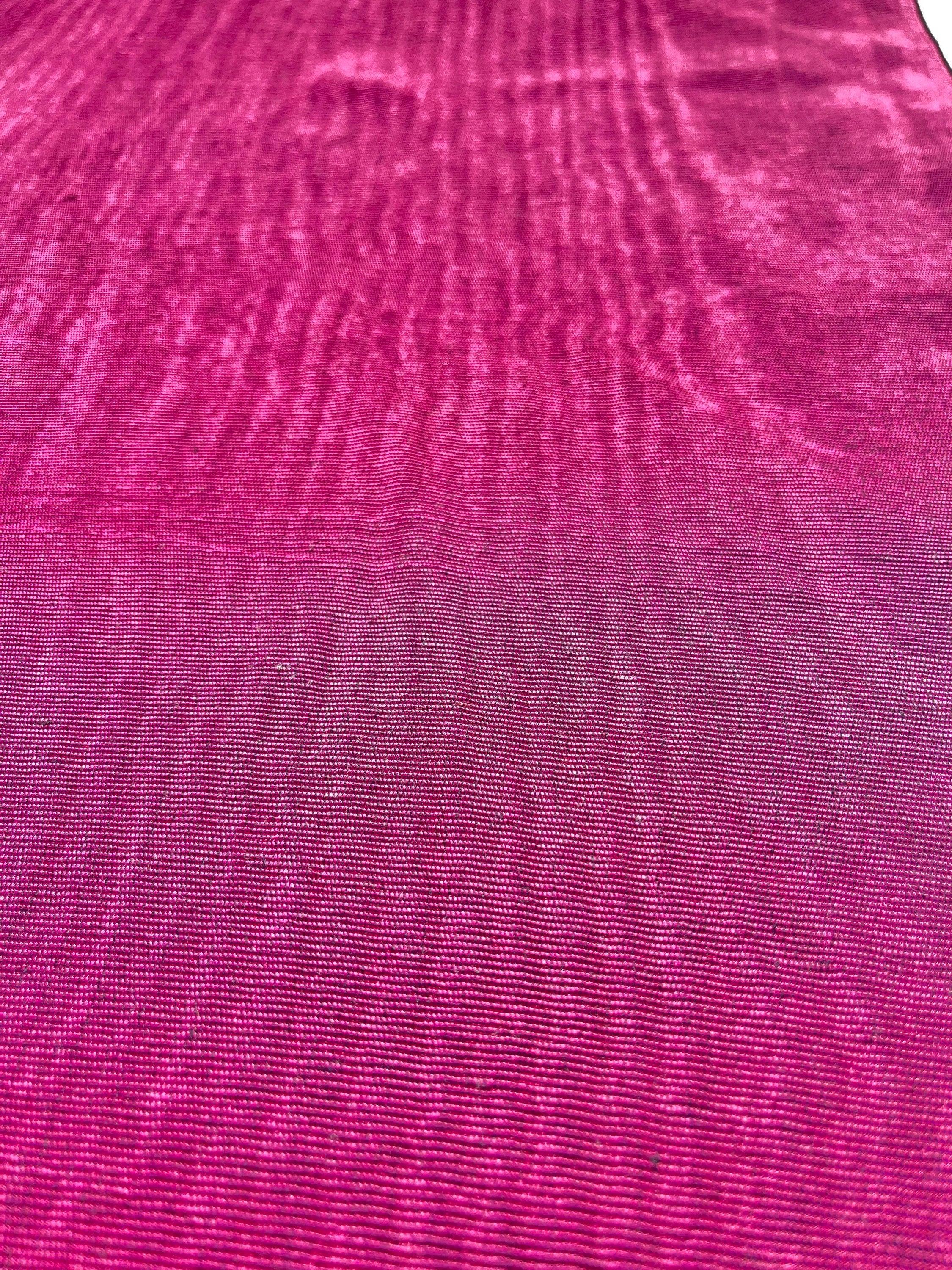 Cyclamen Pink Silk Home Textile Interior Fabrics.