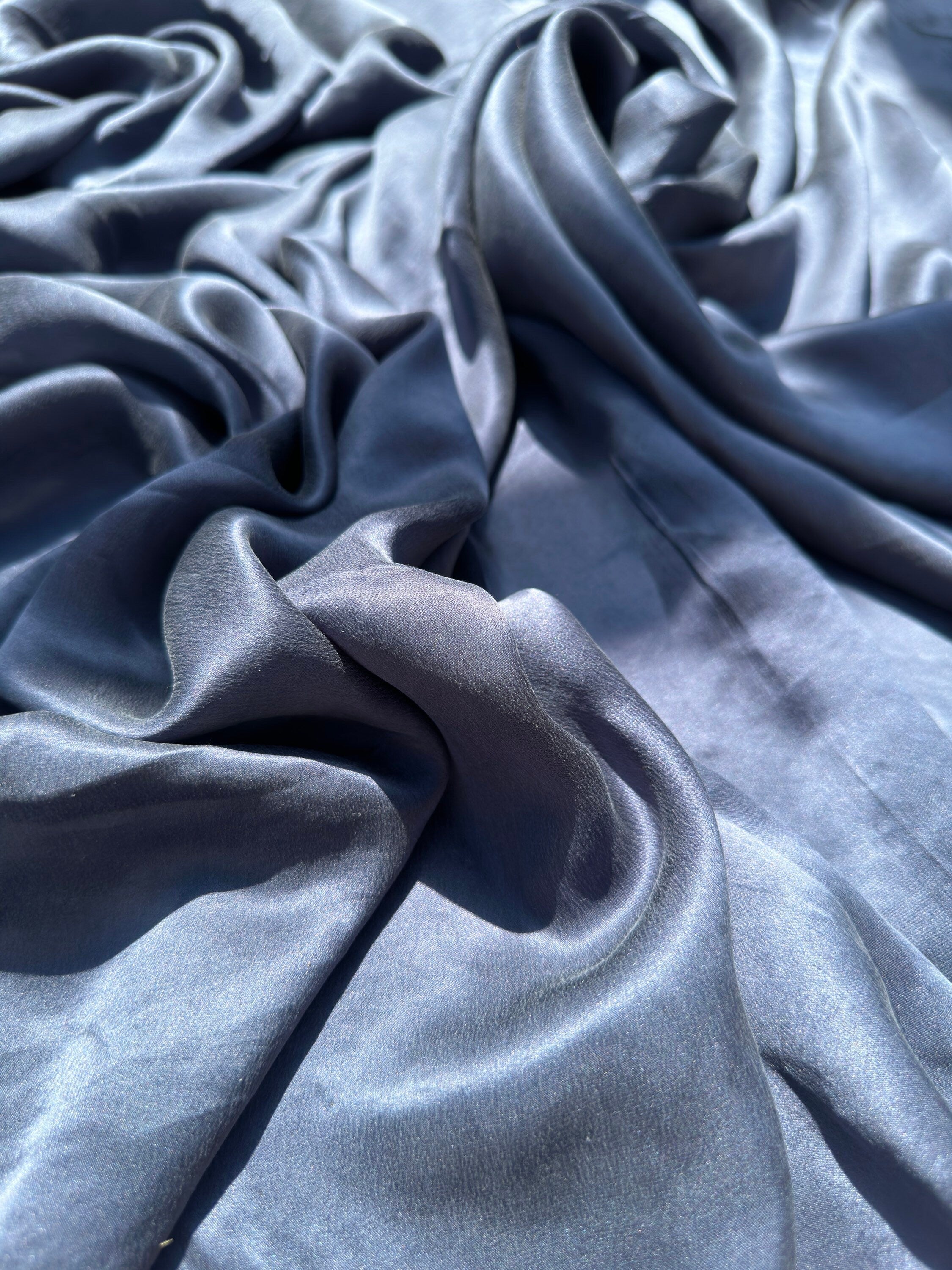 Silk Fabric, Stoned %100 Pure Silk By The Yard.
