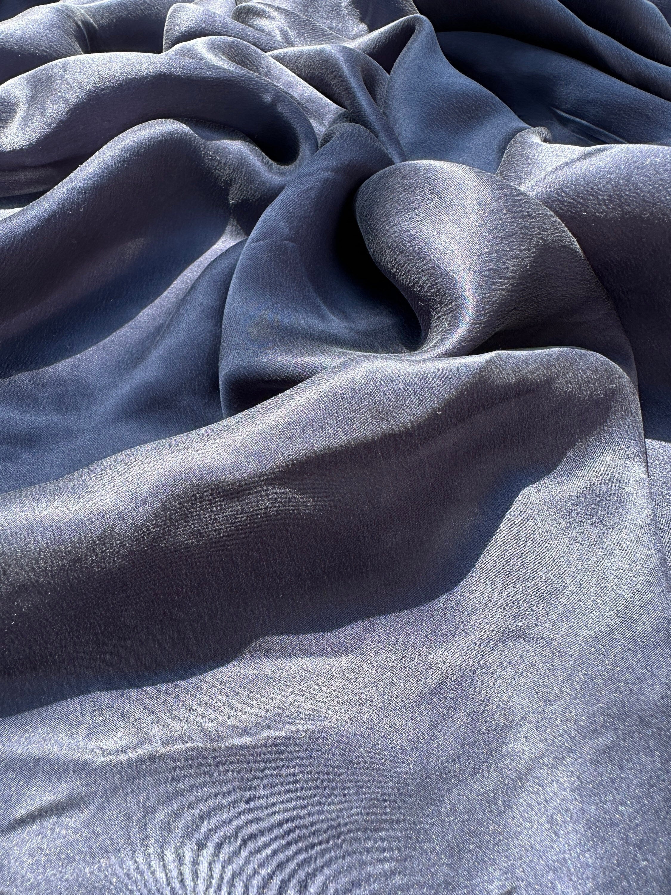 Silk Fabric, Stoned %100 Pure Silk By The Yard.