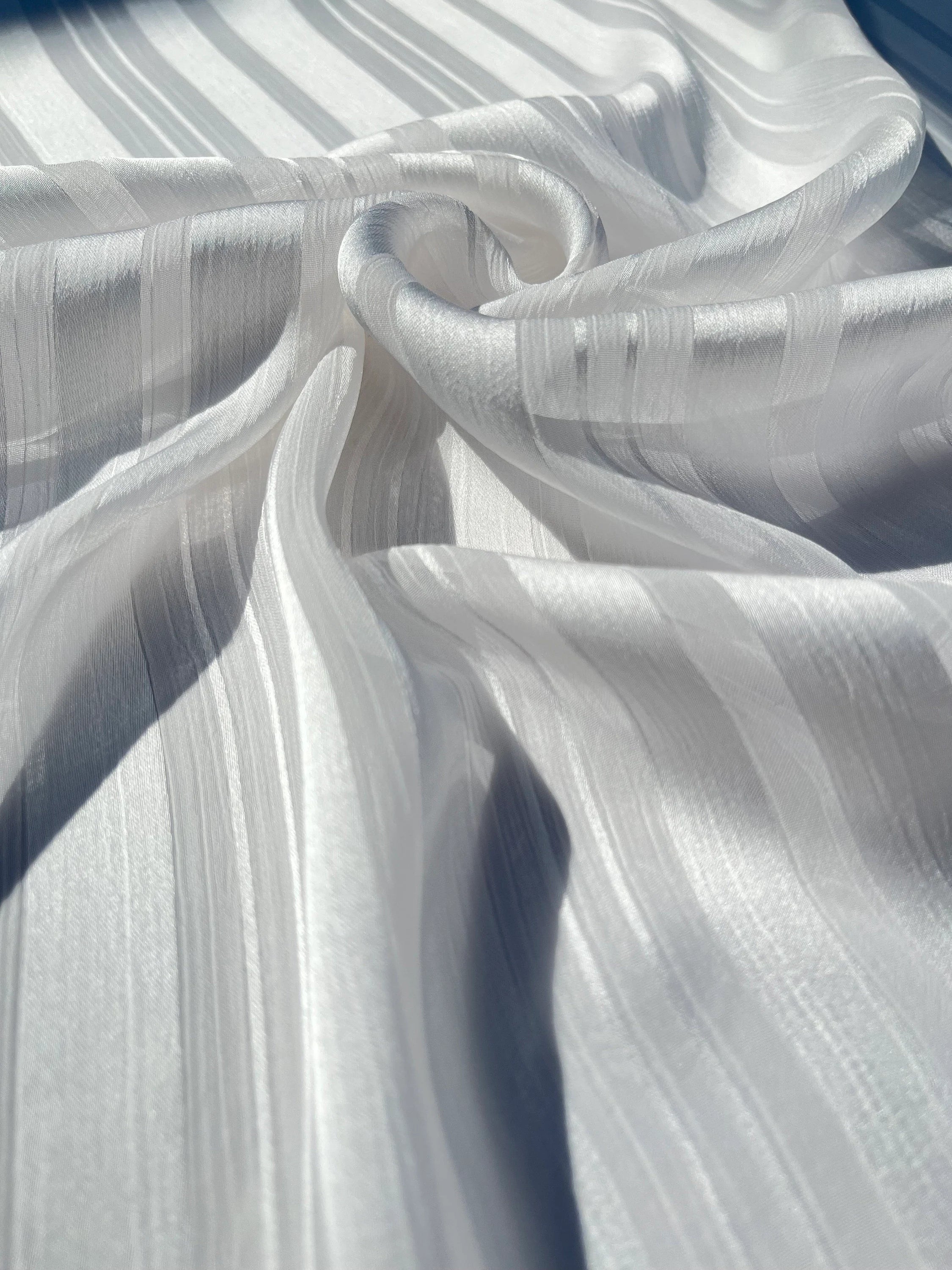 White Silk Chiffon Sheer Silk By The Yard.