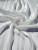 White Silk Chiffon Sheer Silk By The Yard.