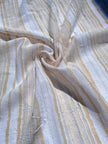 Crinkle Chiffon Designer Fabric, Embroidered Fabric.