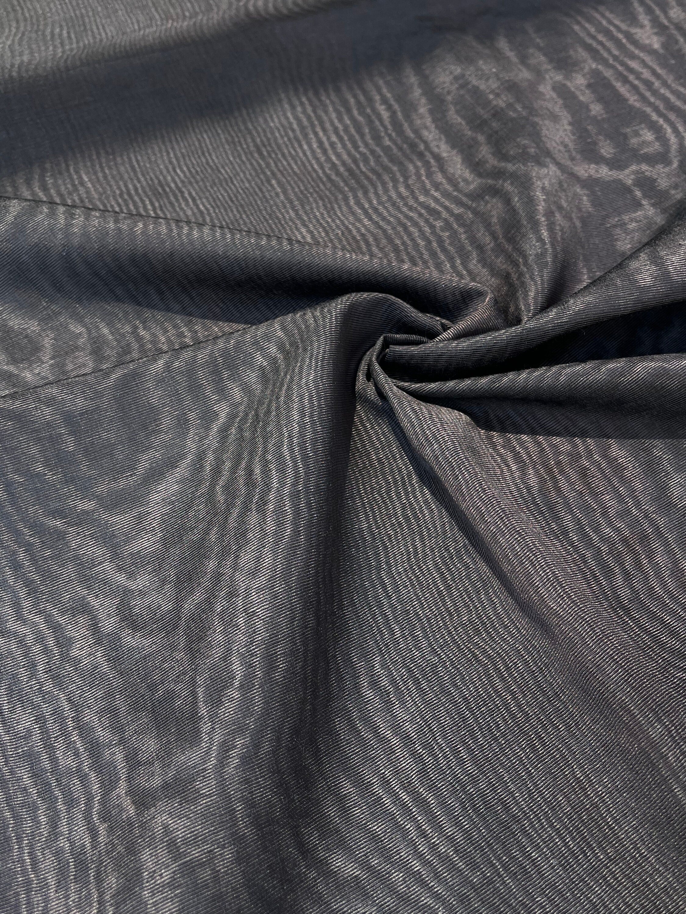 Brown Silk Moire Home Textile Interior Fabrics Watermark Pattern ...