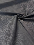 Brown Silk Moire Home Textile Interior Fabrics Watermark Pattern.