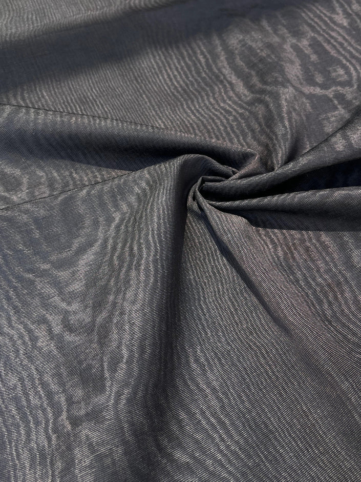 Brown Silk Moire Home Textile Interior Fabrics, Watermark Patterns.