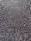 Brown Silk Moire Home Textile Interior Fabrics Watermark Pattern.