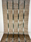 Bronze Ikat Silk Moire Home Textile Interior Fabrics, Watermark Patterns.