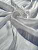 White Silk Chiffon Sheer Silk By The Yard.