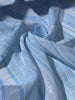 Crinkle Chiffon Designer Fabric, Embroidered Fabric.
