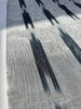 Ikat Silver Green Striped Silk Home Textile Interior Fabrics Moire, Watermark Pattern.