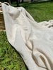 Linen Gauze Unbleached / Light Brown Natural Fabric.