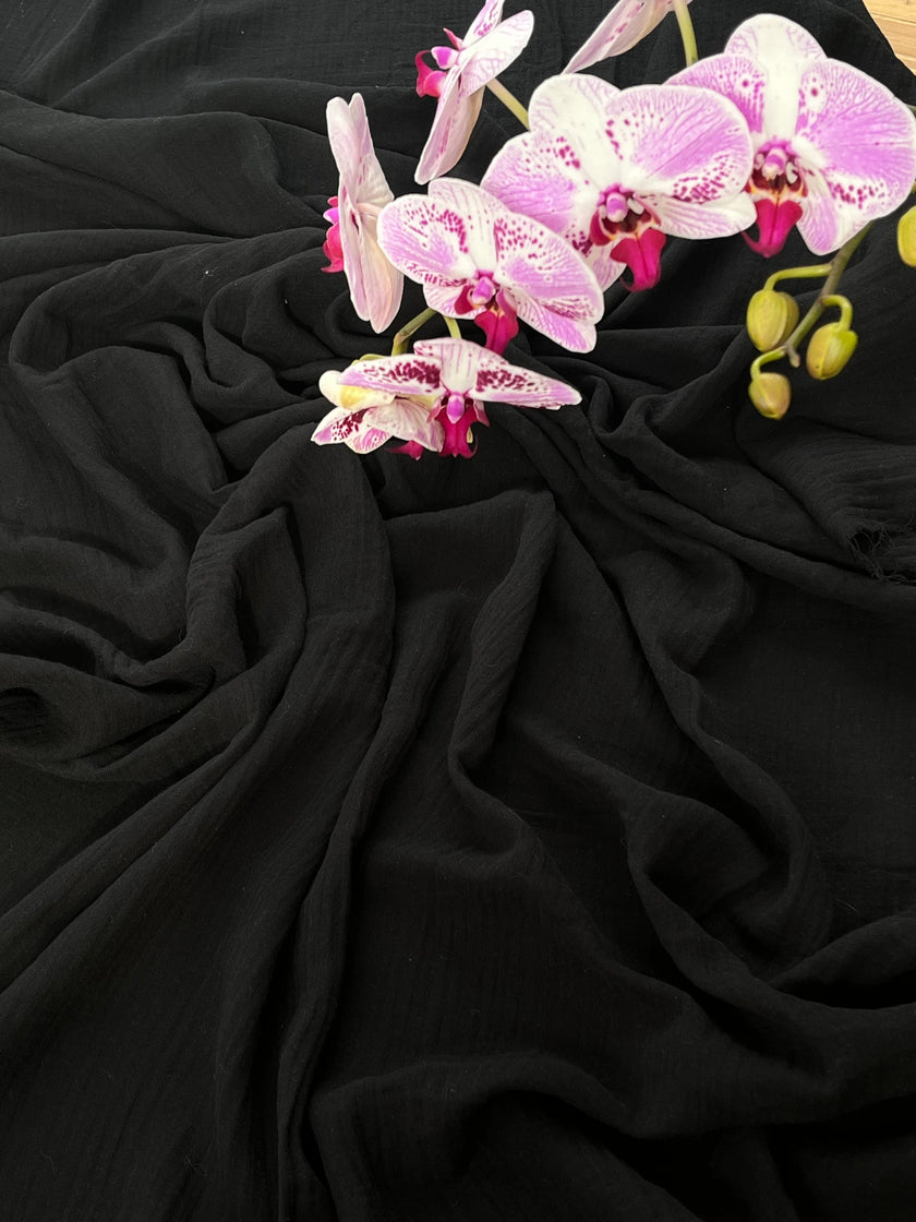 Metre ile Muslin Kumaş - Organik Muslin Kumaş - Bebek Pamuklu Muslin - Metre ile 2 Katlı Gazlı Bez Kumaş, 150 CM GENİŞLİK. Yenidoğan Battaniyesi, Çok Renkli Seçenekler Mevcuttur.