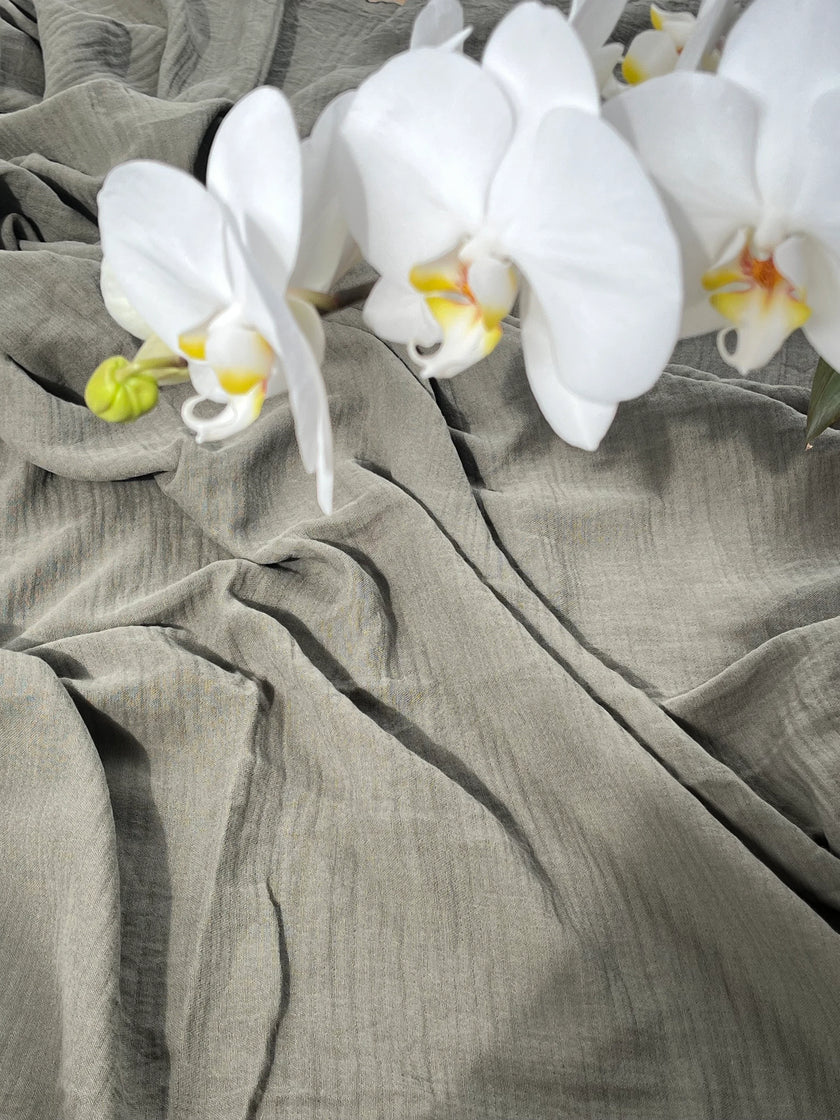 Metre ile Muslin Kumaş - Organik Muslin Kumaş - Bebek Pamuklu Muslin - Metre ile 2 Katlı Gazlı Bez Kumaş, 150 CM GENİŞLİK. Yenidoğan Battaniyesi, Çok Renkli Seçenekler Mevcuttur.