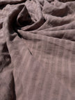 Cotton Fabric With Stripes, Brown, Green, Black, Cream, White Colour Options Available.