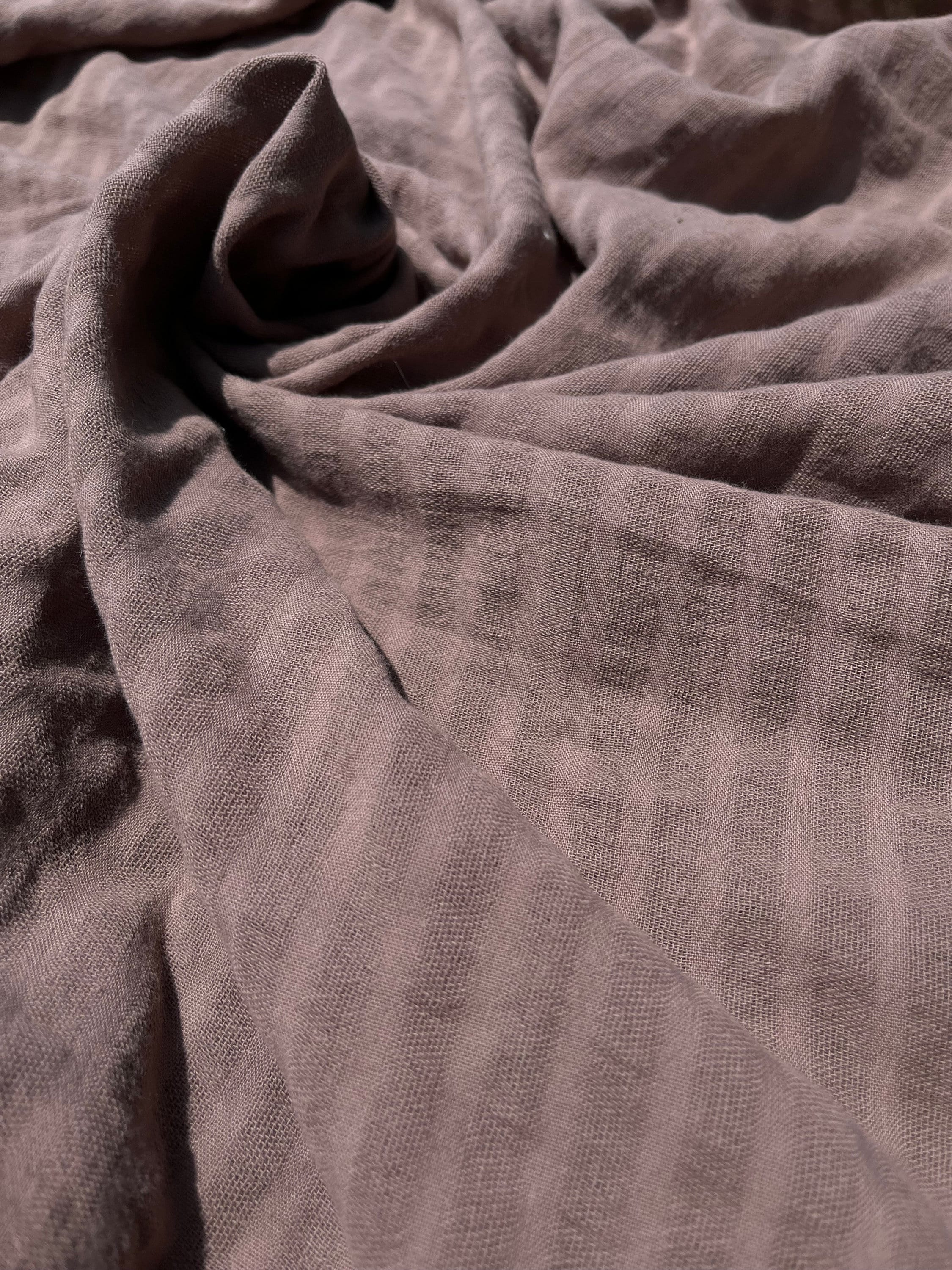 Cotton Fabric With Stripes, Brown, Green, Black, Cream, White Colour Options Available.