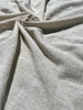 Linen Gauze Unbleached / Light Brown Natural Fabric.