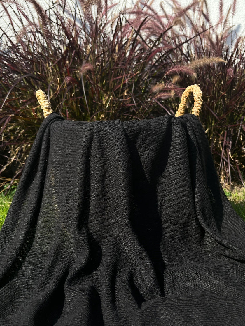 Keten Örme Jersey Kumaş, Açık Dokuma Yarı Şeffaf, Yumuşak Ve Akışkan / Yüksek Kaliteli Kumaş.