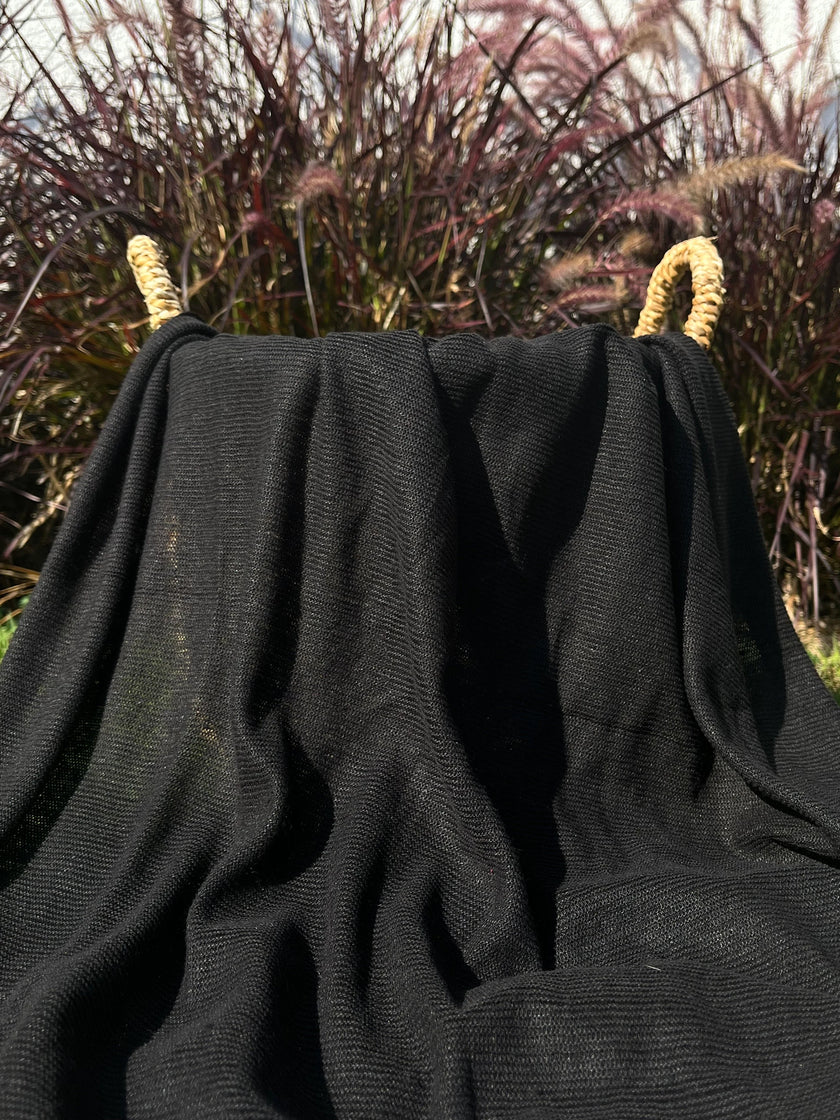 Keten Örme Jersey Kumaş, Açık Dokuma Yarı Şeffaf, Yumuşak Ve Akışkan / Yüksek Kaliteli Kumaş.