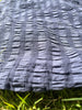 Tissu de soie extensible de luxe, seersucker.