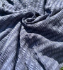 Tissu de soie extensible de luxe, seersucker.