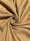100% Mulberry Silk, Noil Raw Natural Fabric Sustainable.