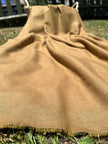 100% Mulberry Silk, Noil Raw Natural Fabric Sustainable.