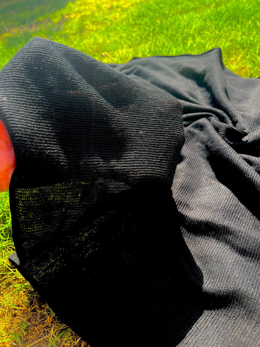 Keten Örme Jersey Kumaş, Açık Dokuma Yarı Şeffaf, Yumuşak Ve Akışkan / Yüksek Kaliteli Kumaş.