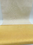 Ecru White Silk Moire For Home Textile Interior Fabrics, Watermark Pattern.