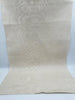 Ecru White Silk Moire For Home Textile Interior Fabrics, Watermark Pattern.