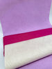 Lilac Pink Silk Moire Fabric, Watermark Pattern Fabric.