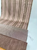Striped Silk Moire Fabric, Watermark Pattern.