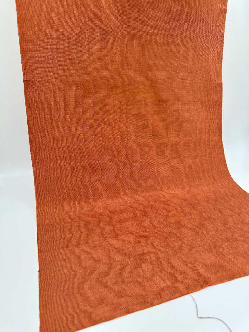 Orange Color Silk Moire, Watermark Patterns. – Anatolian Textures.