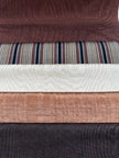 Brown Silk Moire Home Textile Interior Fabrics Watermark Pattern.